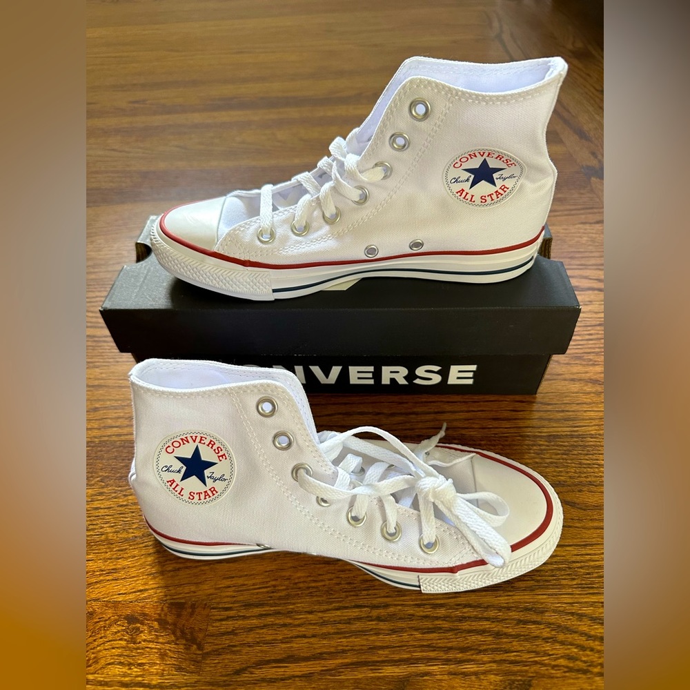 Converse Chuck Taylor All Star Hi in Optical White